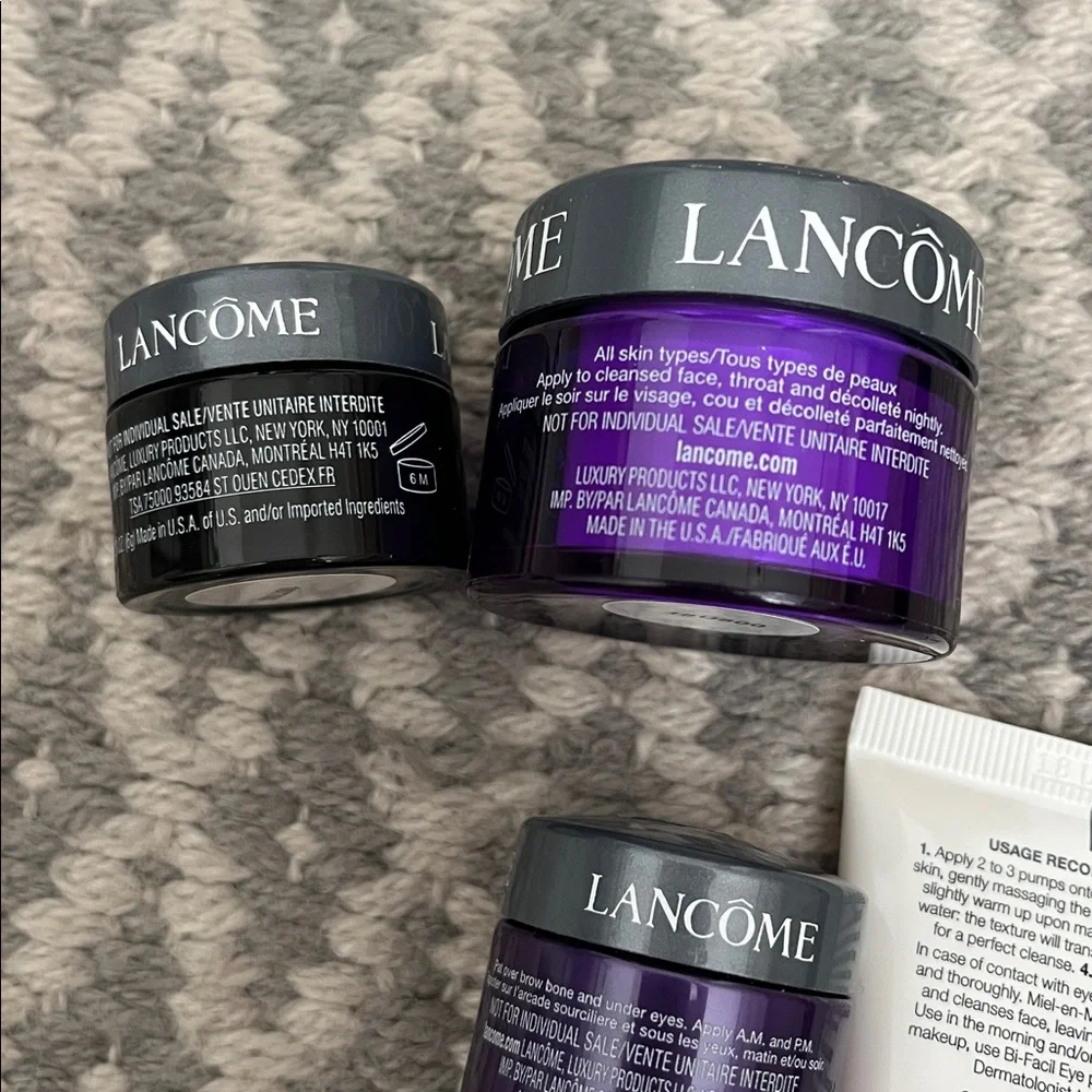 Lancôme Definicils Mascara Genifique Renergie Facewash Lipstick